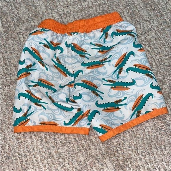 Old NAVY | 3/$15 Alligator Baby Swim Trunks - Picture 3 of 5